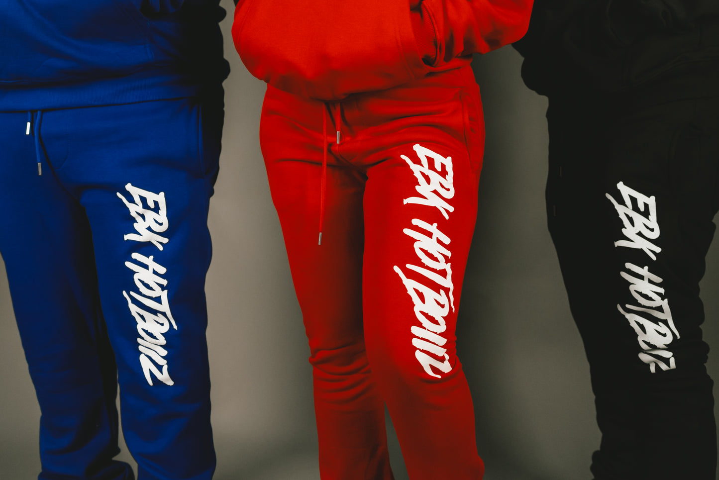 Stacked EBK HOTBOIIZ SweatSuits (BOTTOMS ONLY)